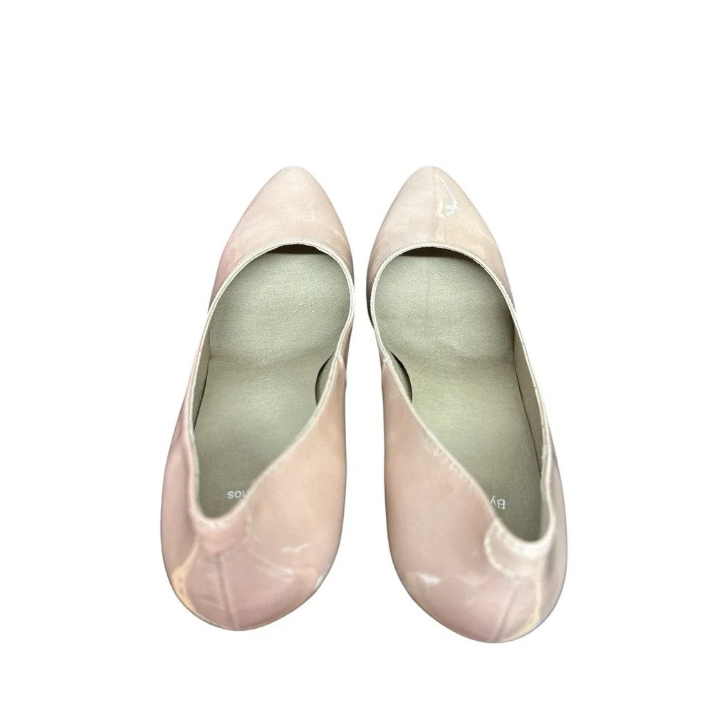 Dorking by Fluchos Tian D8737 Kafir Nude‎ Blush Heels EU 41 US 10.5–11 NEW Spain